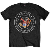 The Ramones - 40th Anniversary Seal - Black T-shirt