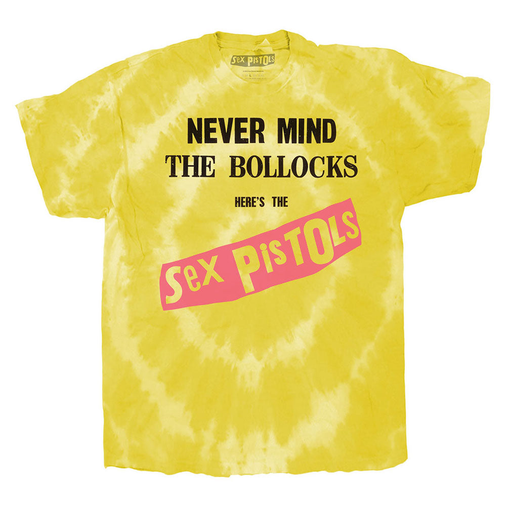 Sex Pistols - Never Mind Original LP Dip Dye - Yellow  t-shirt