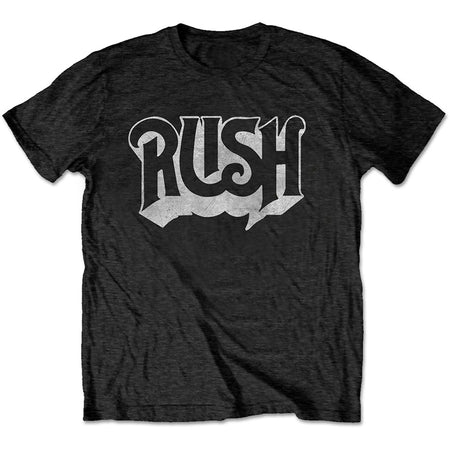 Rush - Logo - Black  T-shirt