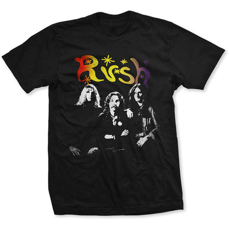 Rush - Photo Stars - Black  T-shirt