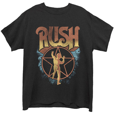 Rush - Starman - Black  T-shirt