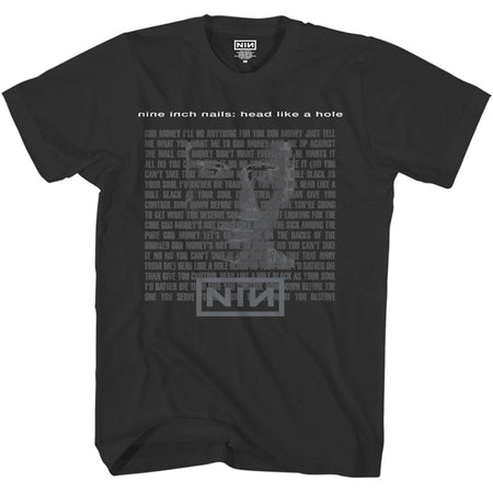 Nine Inch Nails - Head Like A Hole - Black T-shirt
