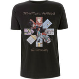 Red Hot Chili Peppers - Gateway Album Collage - Black  t-shirt