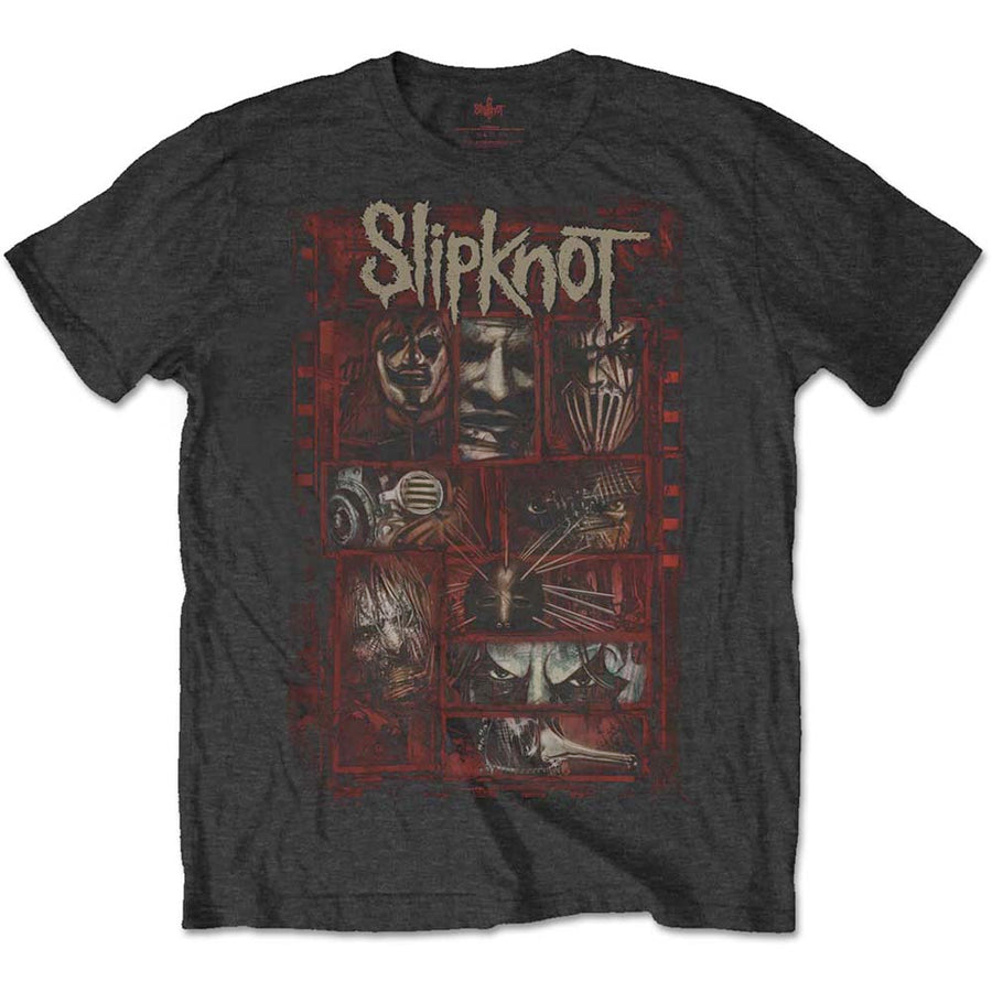 Slipknot - Sketch Boxes - Black t-shirt