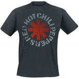 Red Hot Chili Peppers - Stencil - Black  t-shirt