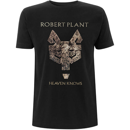 Robert Plant - Heaven Knows - Black  t-shirt