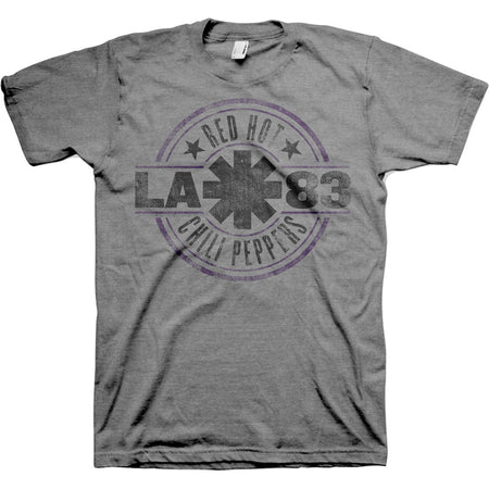 Red Hot Chili Peppers - LA 83 - Heather Grey  t-shirt