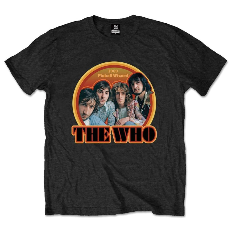 The Who - 1969 Pinball Wizard - Black t-shirt