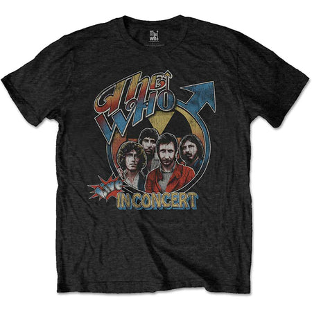 The Who - Live In Concert - Black t-shirt