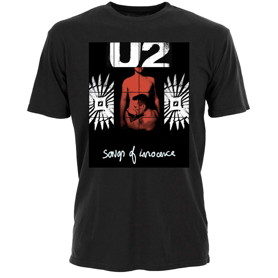 U2 - Sons Of Innocence Red Shade - Black T-shirt
