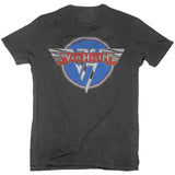 Van Halen -Chrome Logo - Black T-shirt
