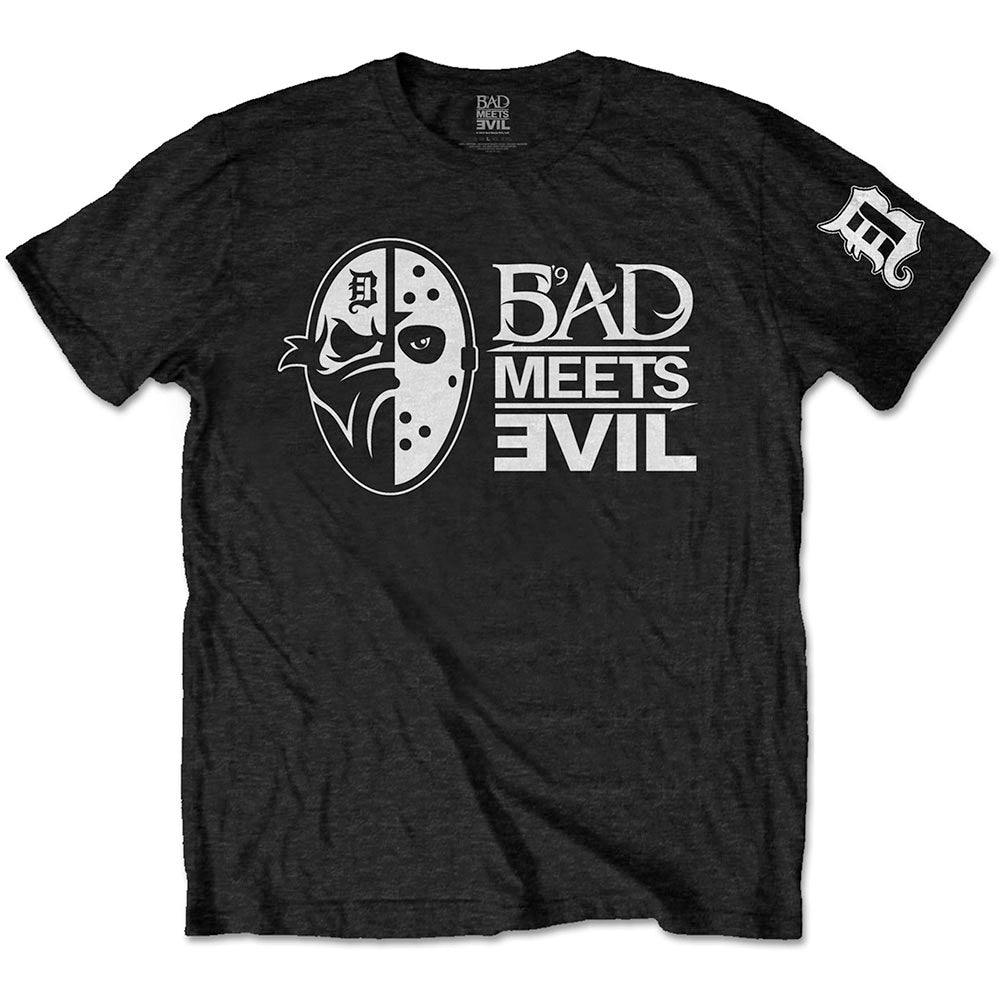 Eminem-Bad Meets Evil - Masks - Black t-shirt
