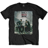 Eminem-Bad Meets Evil - Burnt - Black t-shirt