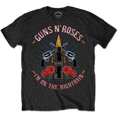 Guns N Roses - Night Train - Black t-shirt