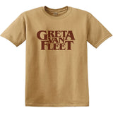 Greta Van Fleet - Logo - Old Gold t-shirt
