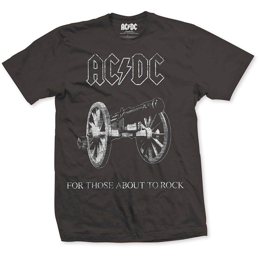 AC/DC - About To Rock - Black T-shirt – burning airlines