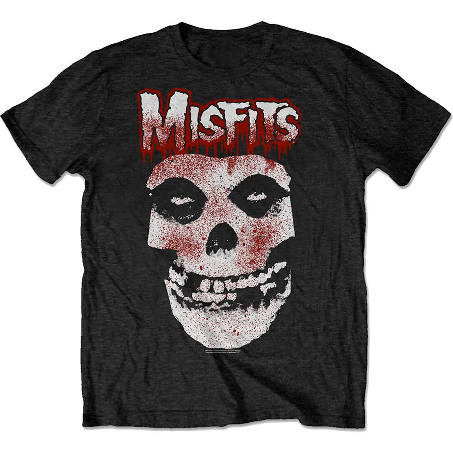 Misfits - Blood Drip Skull - Black t-shirt