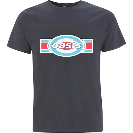 Oasis - Oblong Target - Navy Blue t-shirt