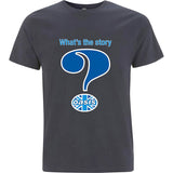 Oasis - Question Mark - Navy Blue t-shirt
