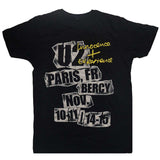 U2 - 1+E Paris Event 2015 - Black T-shirt