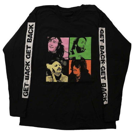 The Beatles - Get Back Studio Shots - Longsleeved T-shirt