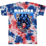 Pantera - Panther - Dye Wash Blue t-shirt