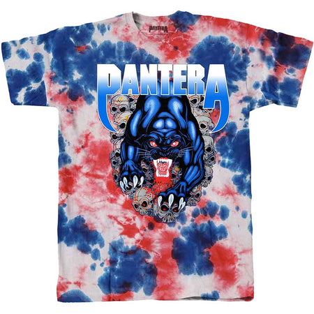 Pantera - Panther - Dye Wash Blue t-shirt