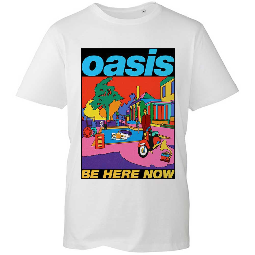 Oasis - Be Here Now - White t-shirt