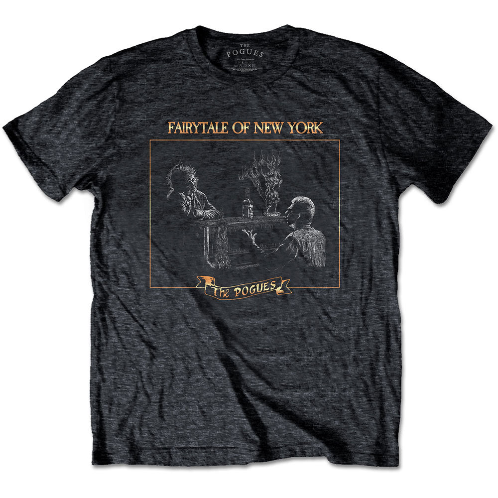 The Pogues - Fairytale Piano - Black t-shirt