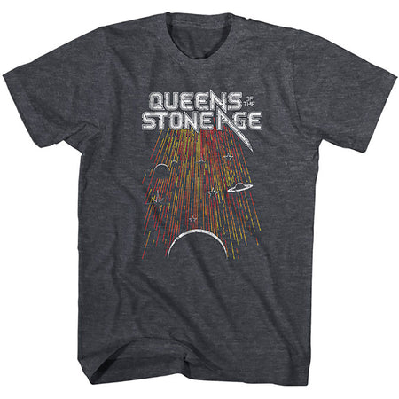 Queens Of The Stone Age - Meteor Shower - Heather Grey t-shirt