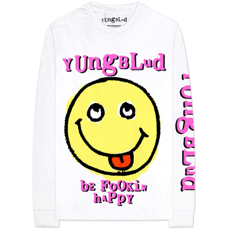 Yungblud - Raver Smile - Longsleeve White t-shirt