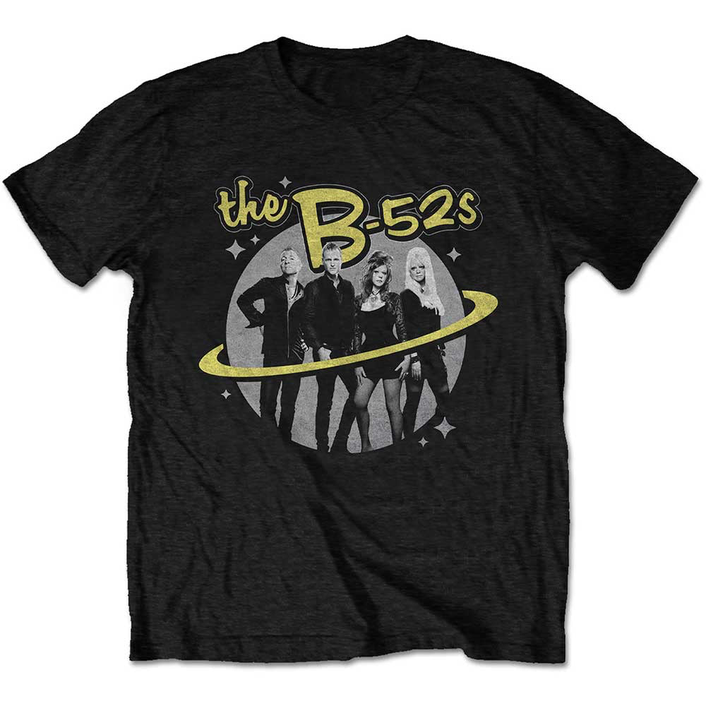 The B-52s - Saturn Photo - Black t-shirt