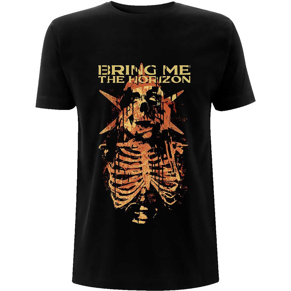 Bring Me The Horizon - Skull Muss - Black t-shirt