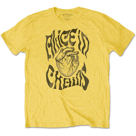 Alice In Chains - Transplant - Yellow T-shirt
