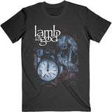 Lamb Of God - Circuitry Skull Recolor - Black t-shirt