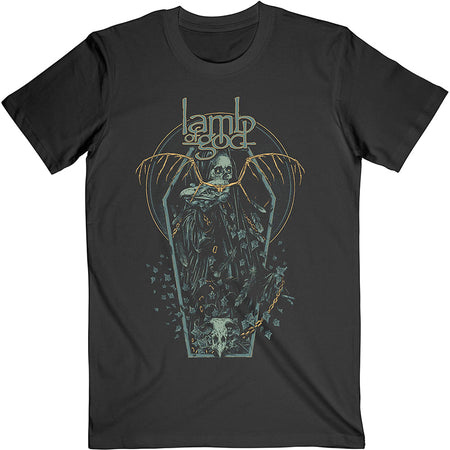 Lamb Of God - Coffin Kopia - Black t-shirt