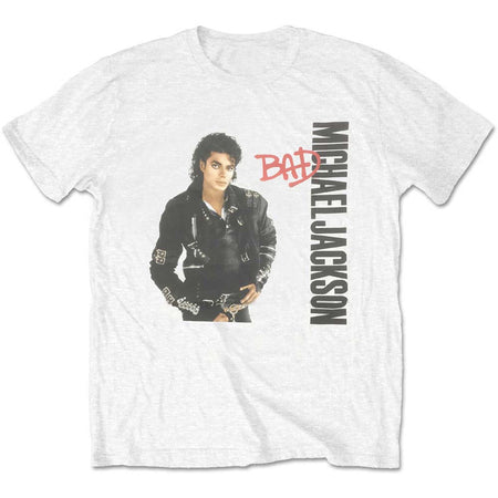 Michael Jackson - Bad - White t-shirt