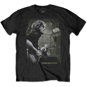 John Lennon - Gibson - Black  T-shirt