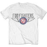 Foo Fighters - Flash Wings - White  T-shirt