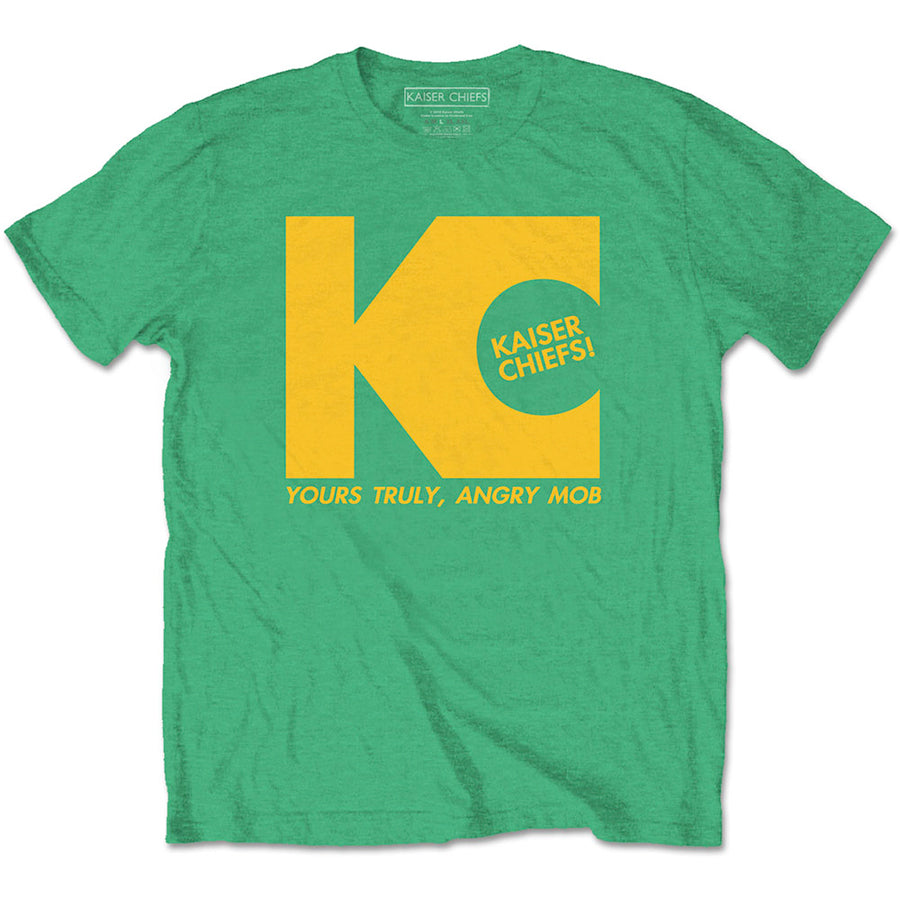 Kaiser Chiefs - Yours Truly - Irish Green t-shirt