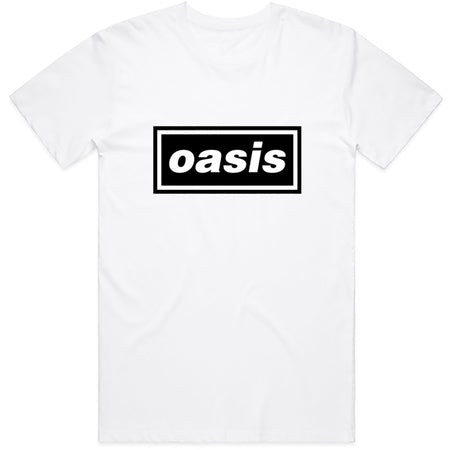 Oasis - Decca Logo - White t-shirt