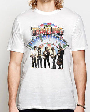 Traveling Wilburys - Band Photo - White t-shirt