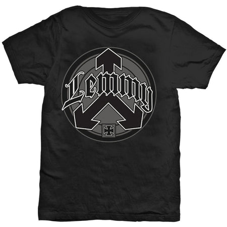 Motorhead - Lemmy-Arrow Logo - Black t-shirt