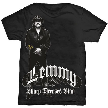 Motorhead - Lemmy-Sharp Dressed Man - Black t-shirt