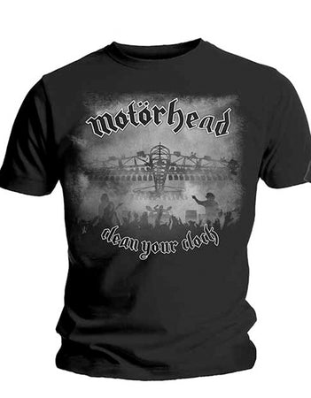 Motorhead - Clean Your Clock - Black t-shirt