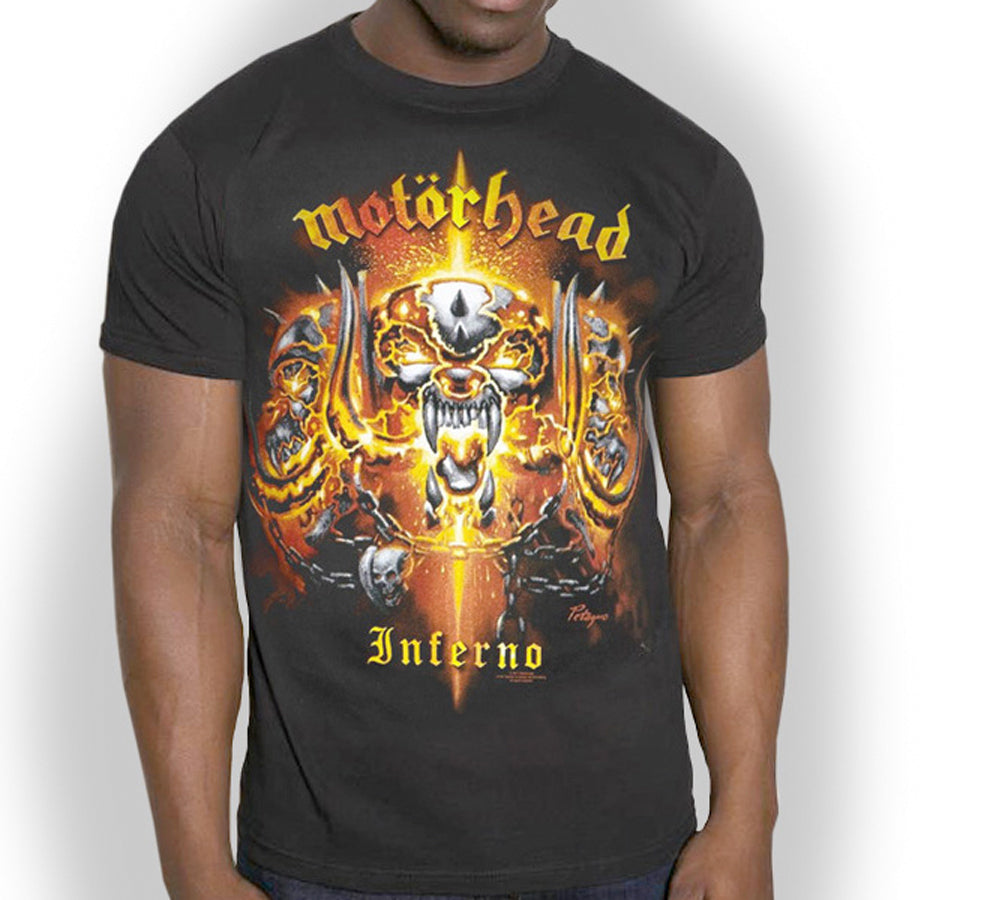 Camiseta Con Logo Oficial De Motorhead Para Hombre, Carcasa