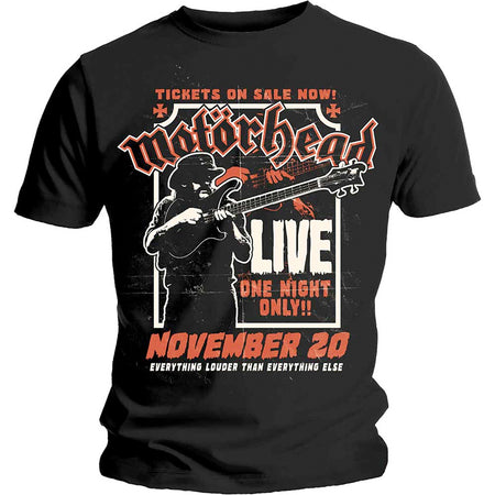 Motorhead - Lemmy-Firepower - Black t-shirt