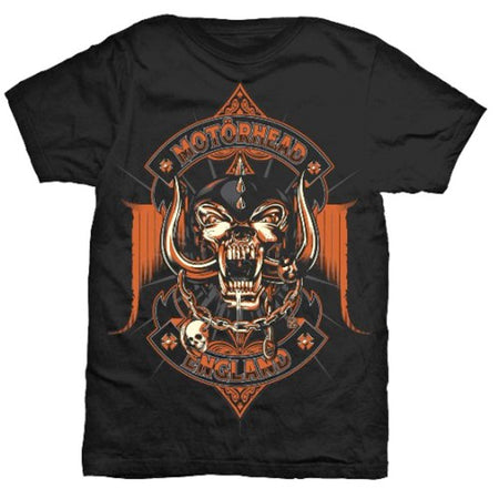 Motorhead - Orange Ace - Black t-shirt
