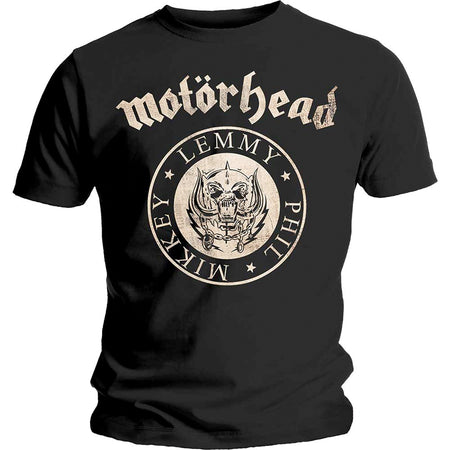 Motorhead - Undercover Seal Newsprint - Black t-shirt