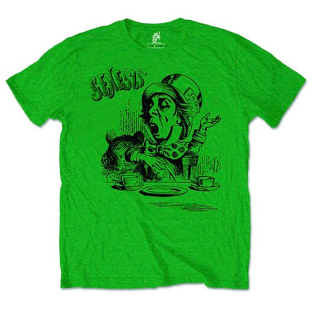 Genesis - Mad Hatter - Green t-shirt